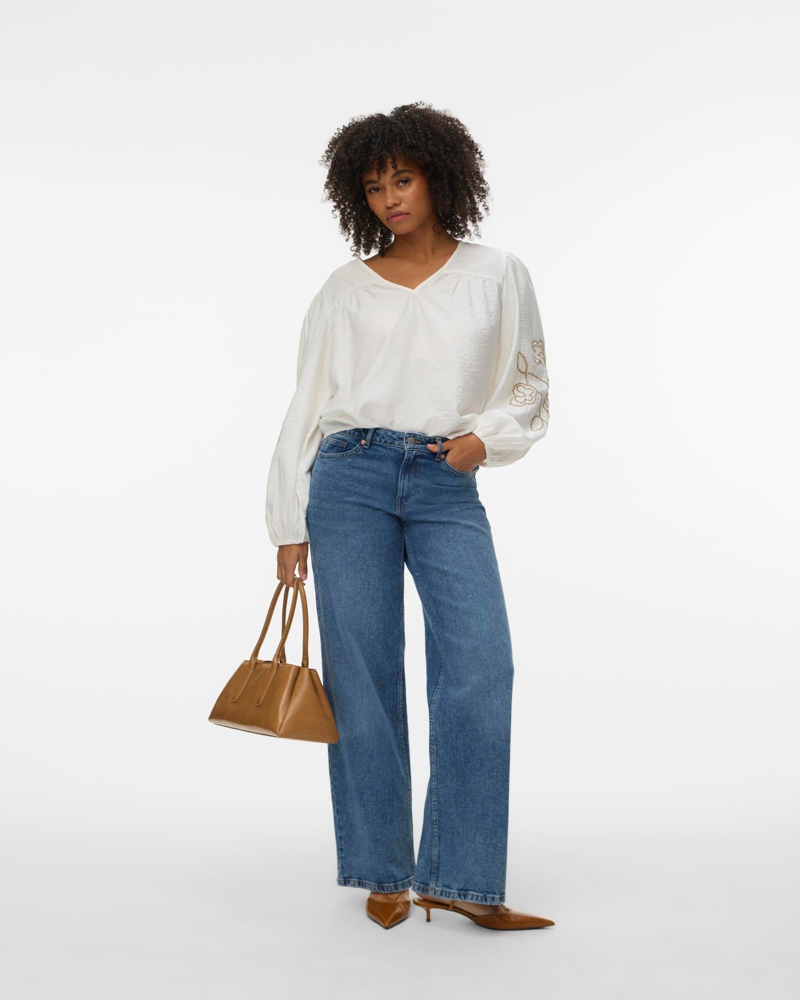 VMANYA EMBROIDERED TOP